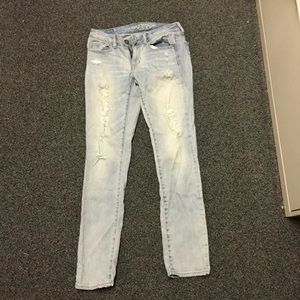American Eagle distressed jeans